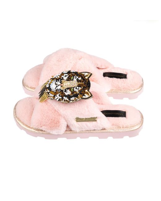 pink slipper sliders