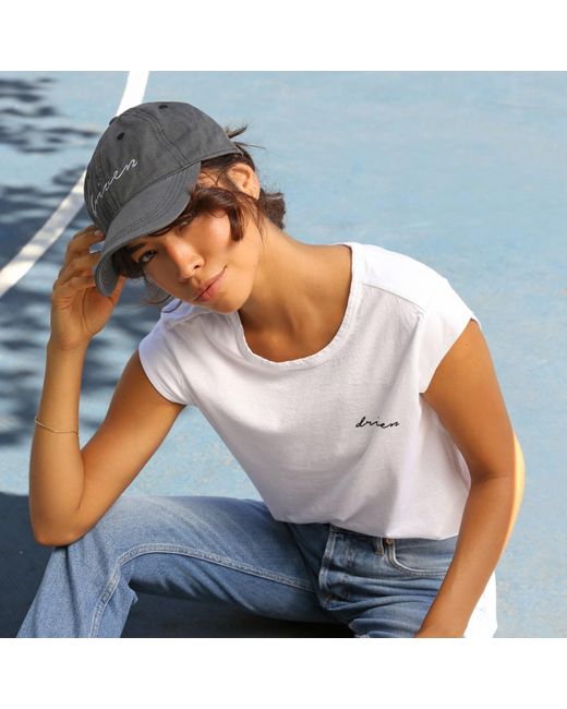 Misha Vaidya Gray Driven Cap