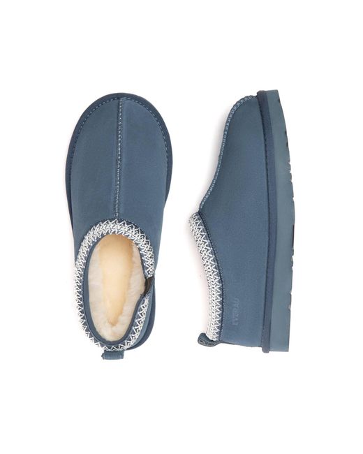 EverAu Australia Blue Wigeon Leather Slippers