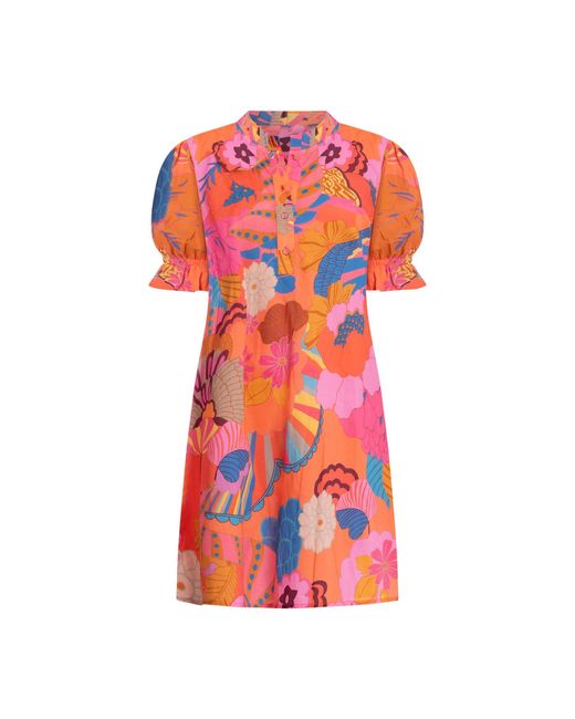 Bindu Red Lourdes Dress