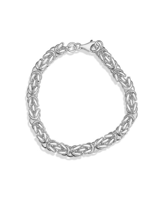FV Jewellery Metallic Bijoux Large Byzantine Link Bracelet