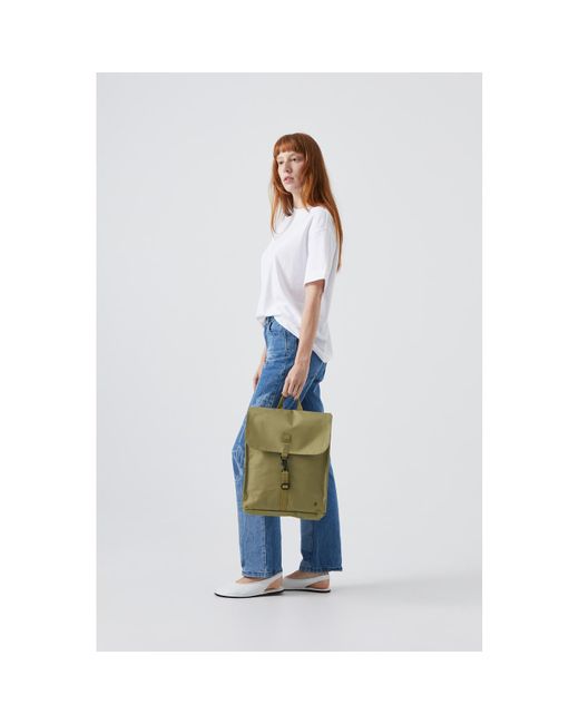 Lefrik Green Handy Mini Backpack Cedar