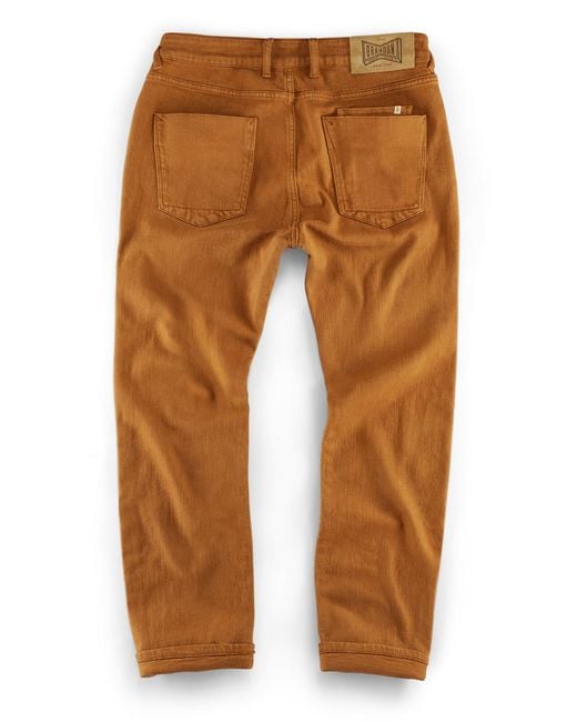 &SONS Trading Co Orange Andsons Brandon Jeans Tan for men