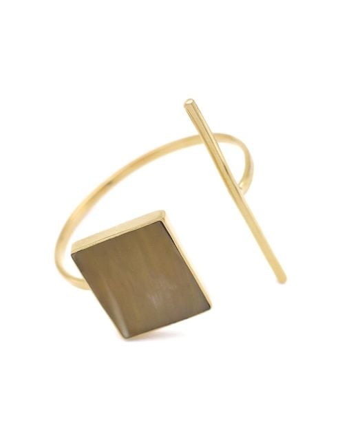 Lala Salama Metallic Mraba Cuff