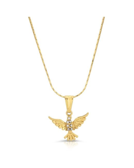 Glamrocks Jewelry Metallic Songbird Necklace