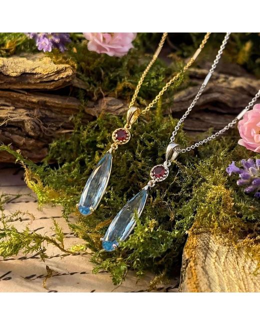 Azura Jewelry New York White Howl's Moving Castle Necklace Vermeil