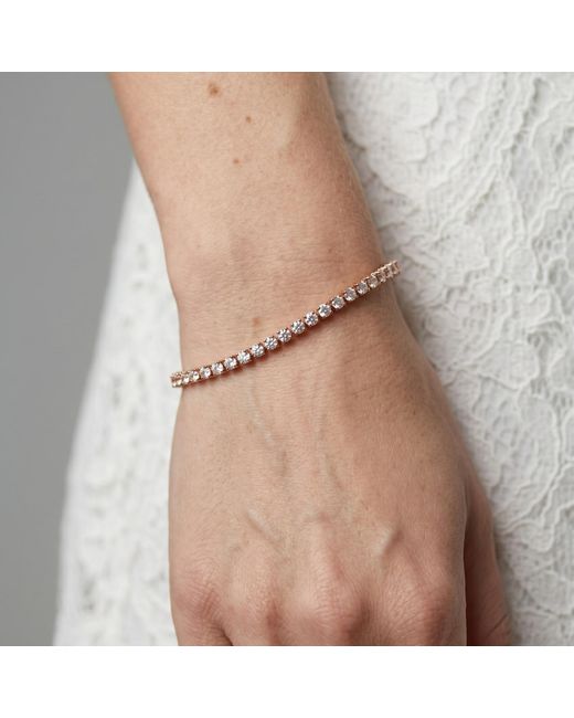 Uchi and Soto Metallic Shikaku Tennis Bracelet