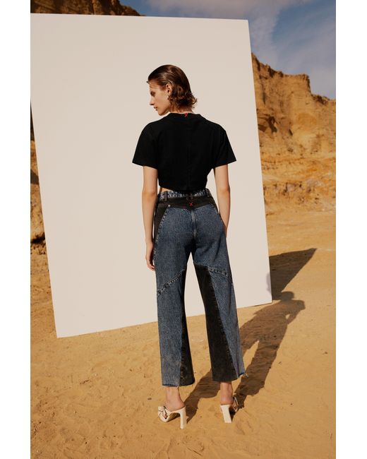 Pcfg Natural Neutrals Free Heaven Crop Tshirt