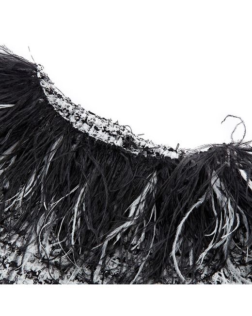 RUE AGTHONIS Black Mercurial Top
