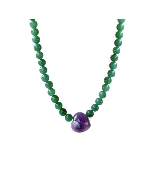 Alexie of Athens Metallic Callisto Lucky Heart Strand