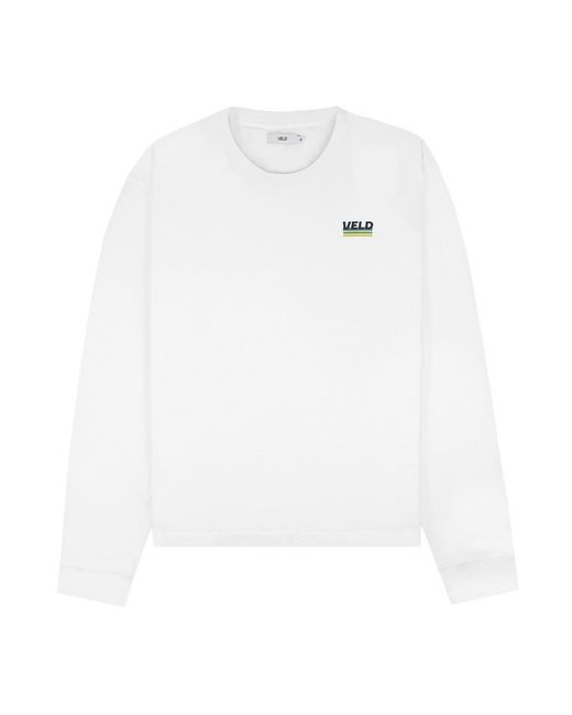 VLD White Beverly Après Ski Long Sleeve T-Shirt