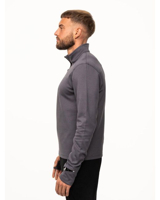 Saved Lab Blue Quarter Zip for men