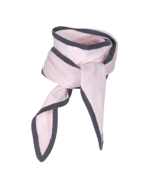 tirillm Gray Ayla Small Neck Scarf