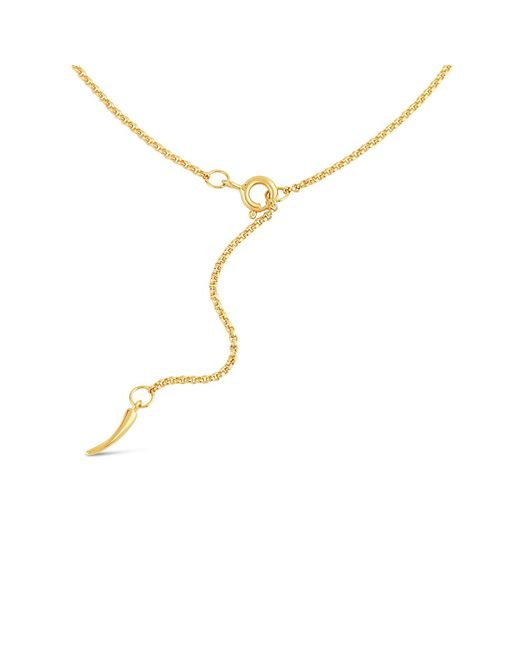 Dinny Hall Metallic Toro Horn Pendant