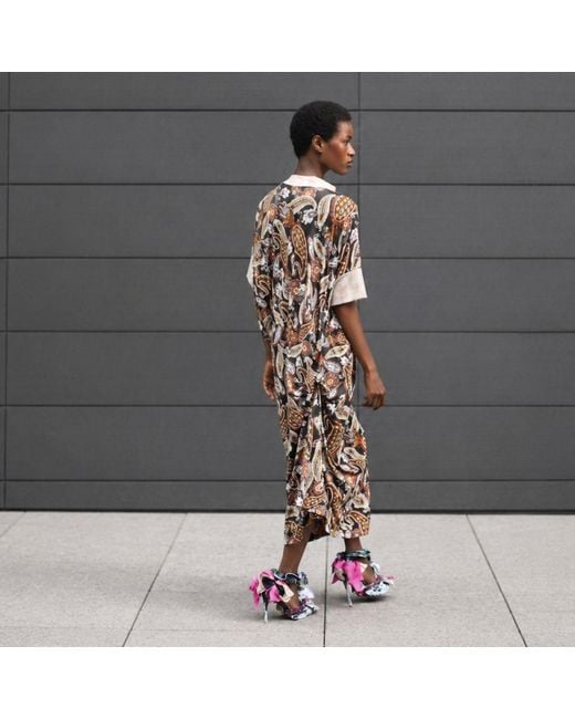 Miro Misljen Natural Nomad Paisley Maxi Dress