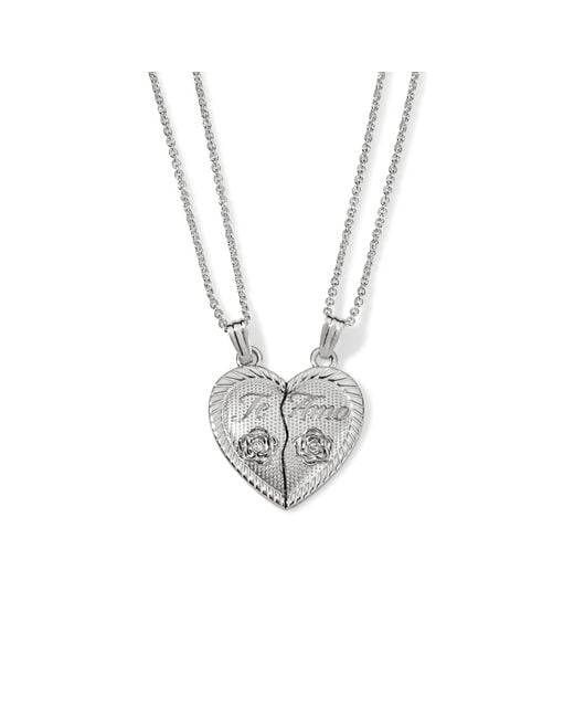 Déclarer Metallic Te Amo Necklace
