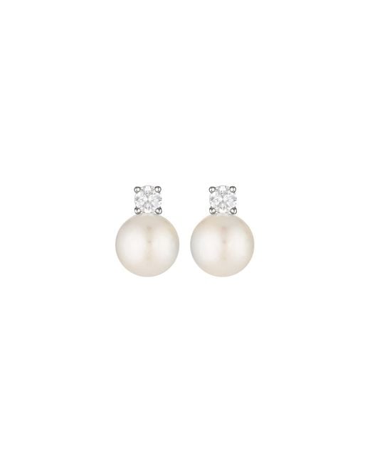 Stephanie Browne Australia White Margot Earrings