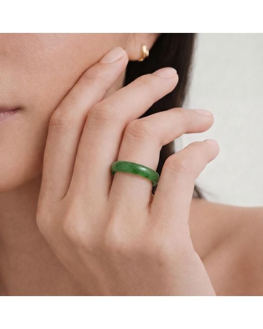 seree Evergreen Jade Ring