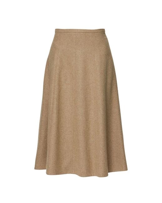 Helen Mcalinden Natural Neutrals Tracey Soft Umber Skirt