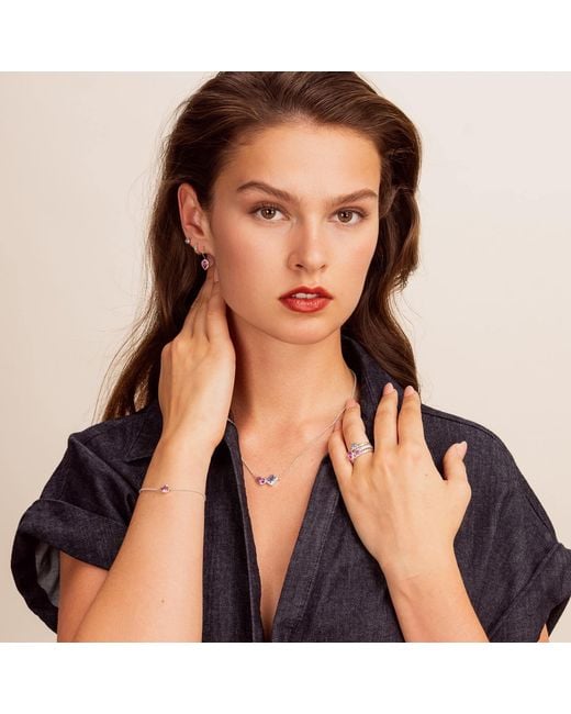 Dower & Hall Metallic Topaz & Quartz Duo Tutti Frutti Necklace