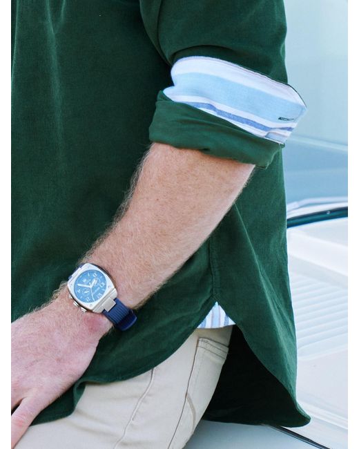 Koy Clothing Green Pine Cord Shirt for men