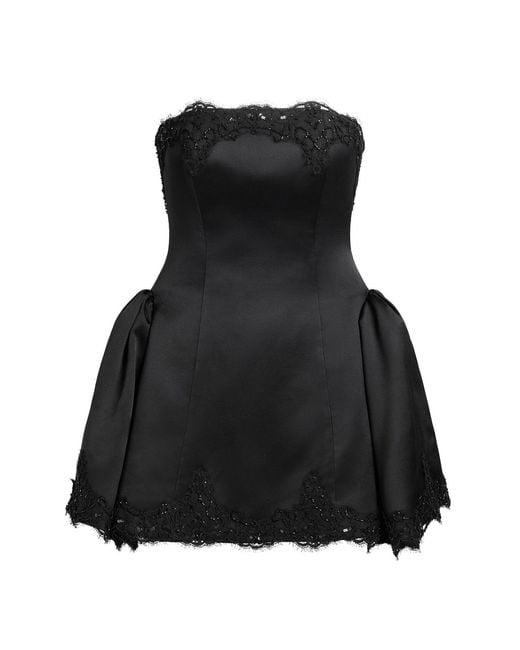 Scarlett Gasque Black Phantom Mini Dress