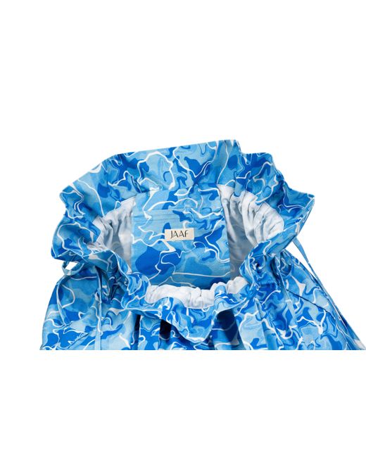 JAAF Blue Tote Bag In Pool Water Print