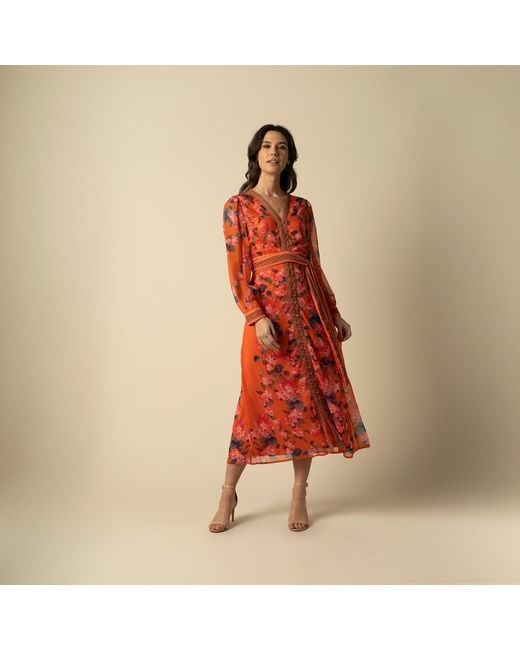 Raishma Red Athena Dress