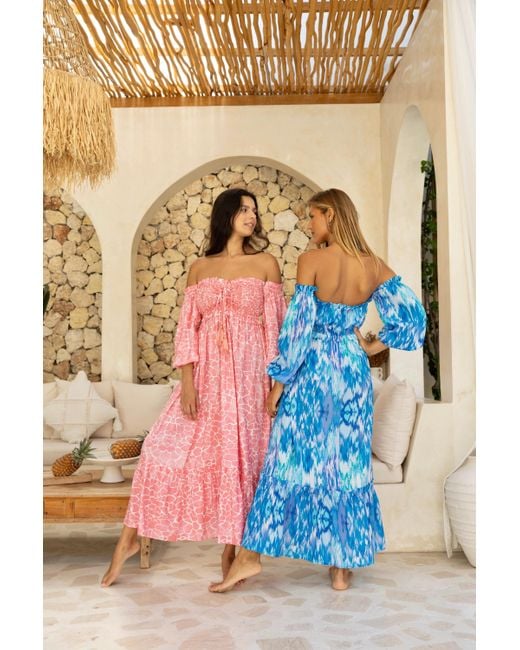 Sophia Alexia Pink Candy Pebbles Mykonos Dress