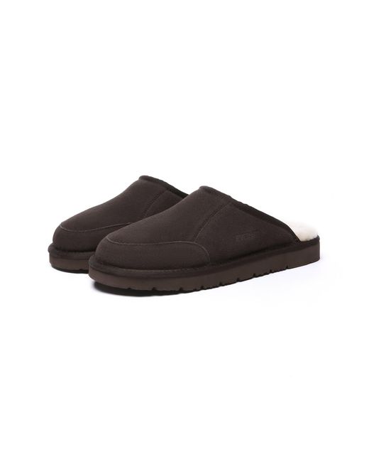 EverAu Australia Brown Lark Slippers for men