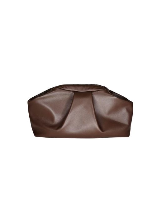 Ruj Heritage Brown Mini Puffy Bag Cioccolato Fondente