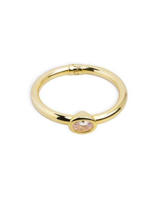Argento Vivo Metallic Oval Heirloom Bangle