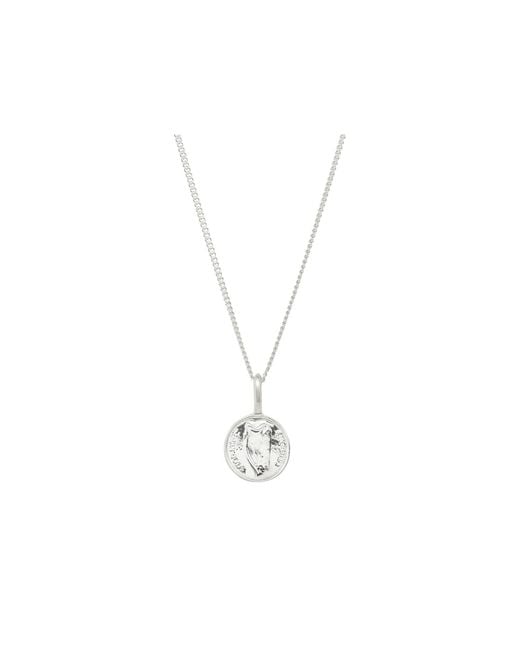 Katie Mullally Metallic Irish 3D Coin Necklace