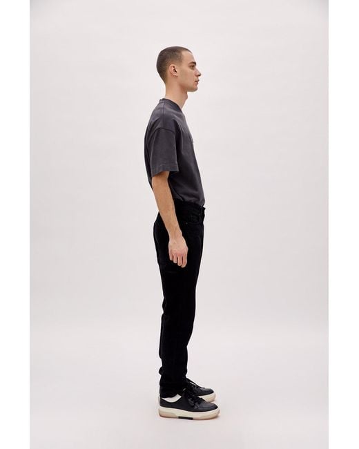 Pcfg Black Straight Fit Denim for men