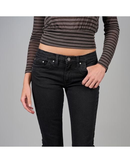 Love and Nostalgia Blue Killer Low Rise Bootcut Jean