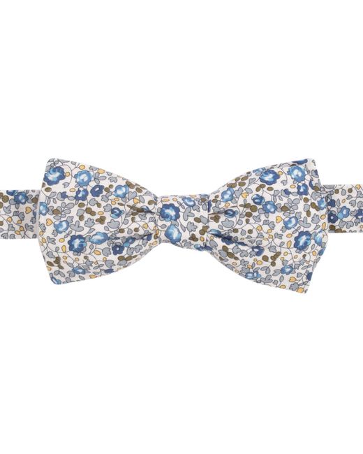 LE COLONEL Blue Liberty Eloise Chardon Bow Tie for men