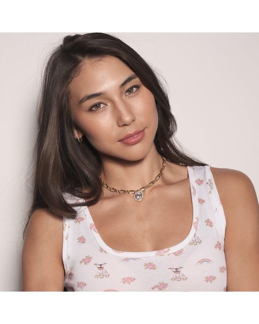 Cloud Haven Metallic All Heart Pastel Choker