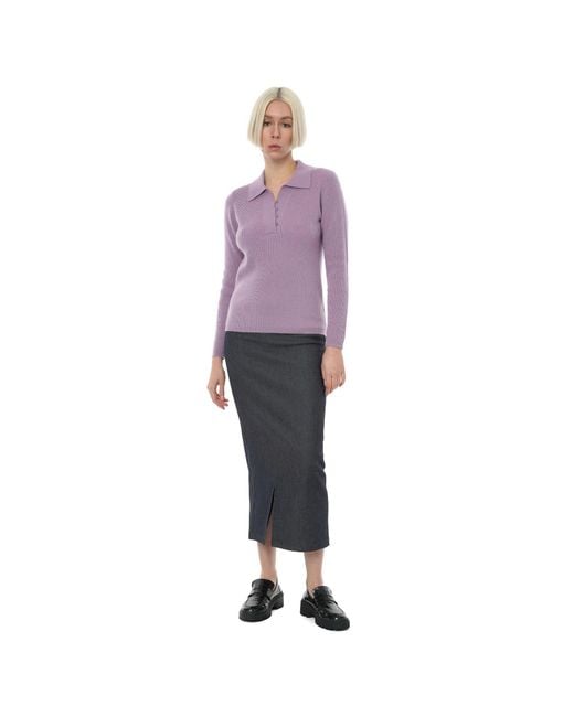 MARGOT VII Purple Cashmere Jumper