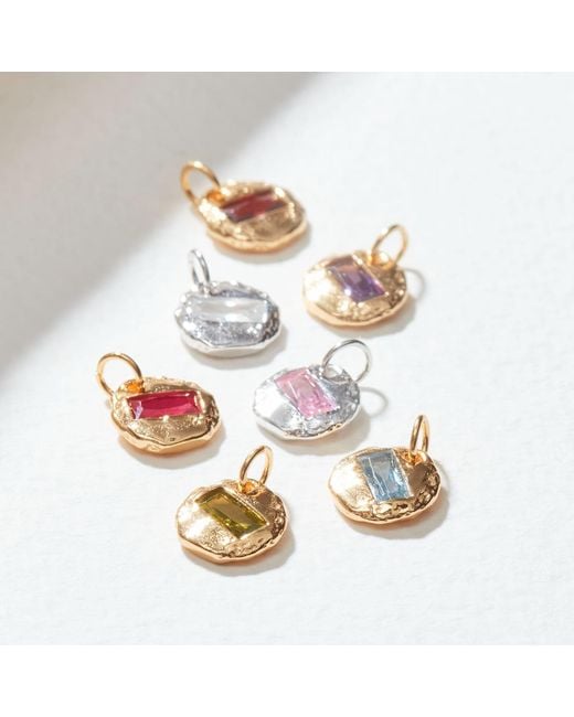 Muru Metallic April Birthstone Bracelet