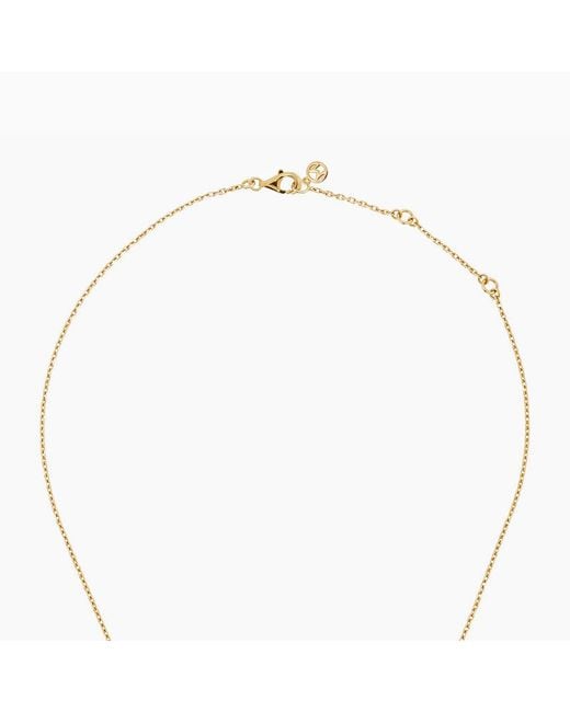 Meulien Metallic Mini Tassel Necklace