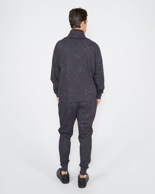 Lords of Harlech Blue Jay Montgat Paisley Jogger Pant for men