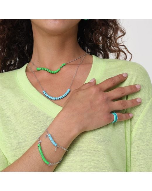 Pinnole Blue All Celeste Bracelet