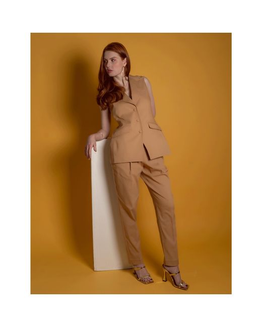 Femponiq Natural Tailored Cotton Trouser