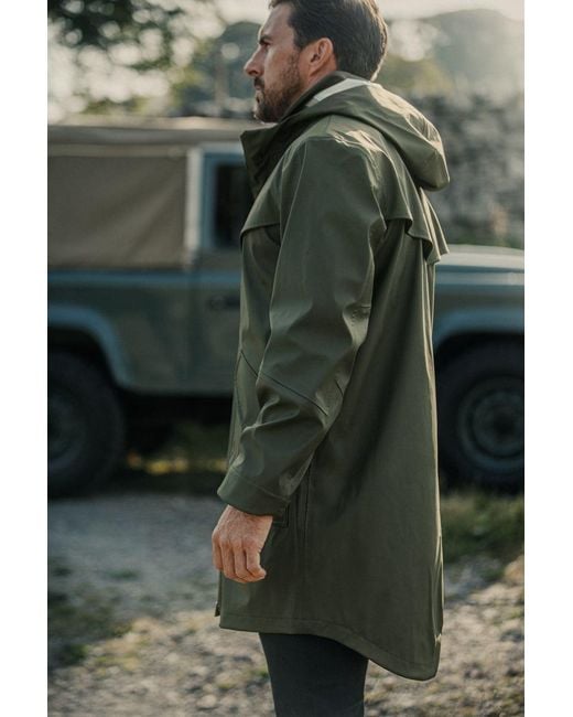 &SONS Trading Co Green Ark Raincoat for men