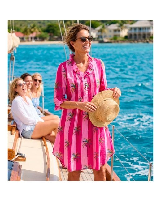 At Last Pink Annabel Cotton Tunic