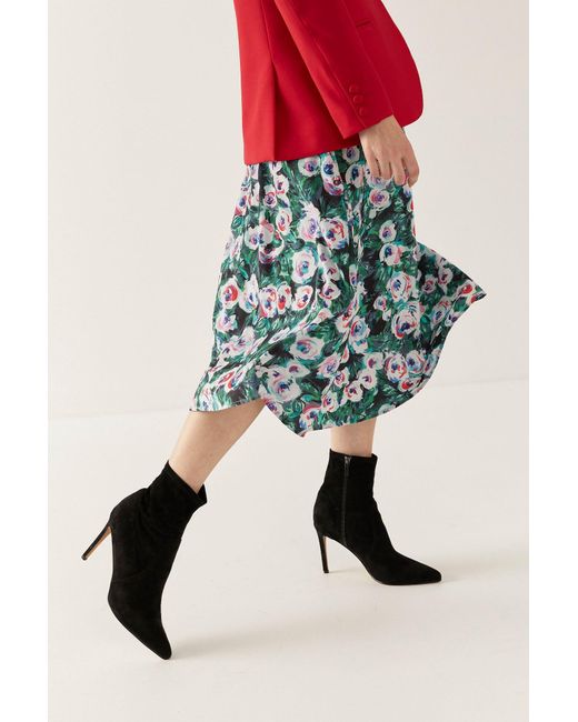 Lindsay Nicholas New York Blue Duchess Skirt