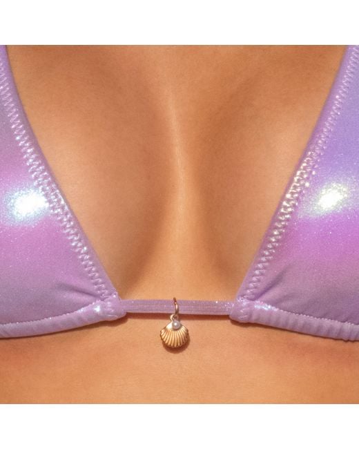 Enez Swim Purple Mira Top