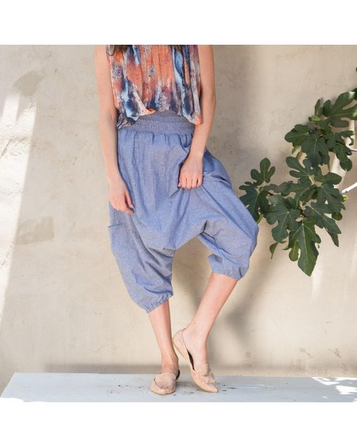 Misha Vaidya Blue Luna Trousers