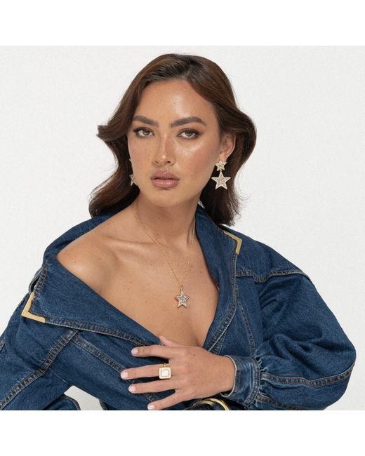 Ornare the Label Metallic Larissa Earrings
