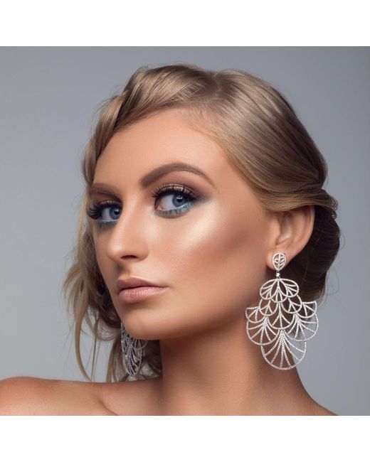 Stephanie Browne Australia Metallic Geisha Earrings